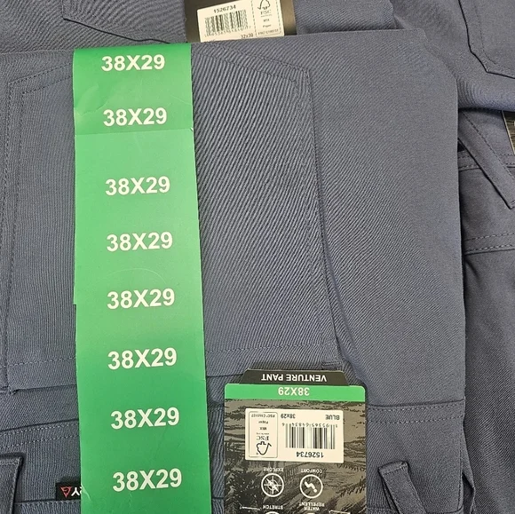 75)GERRY Pants Men’s Venture 30 X 32 Blue Relaxed Fit Comfort Stretch Pockets - Picture 12 of 14